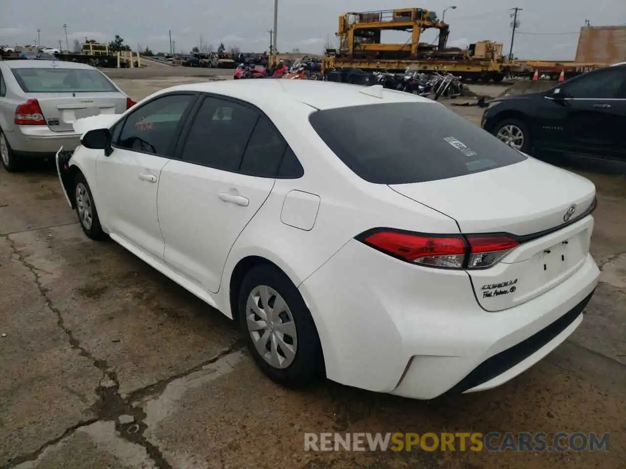 3 Photograph of a damaged car 5YFDPMAE6MP153606 TOYOTA COROLLA 2021