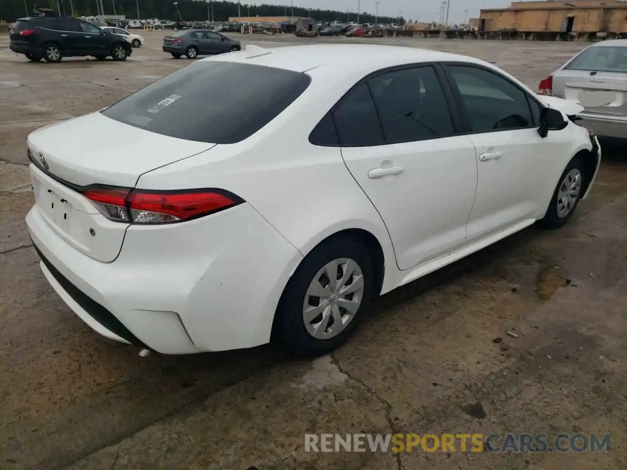 4 Photograph of a damaged car 5YFDPMAE6MP153606 TOYOTA COROLLA 2021