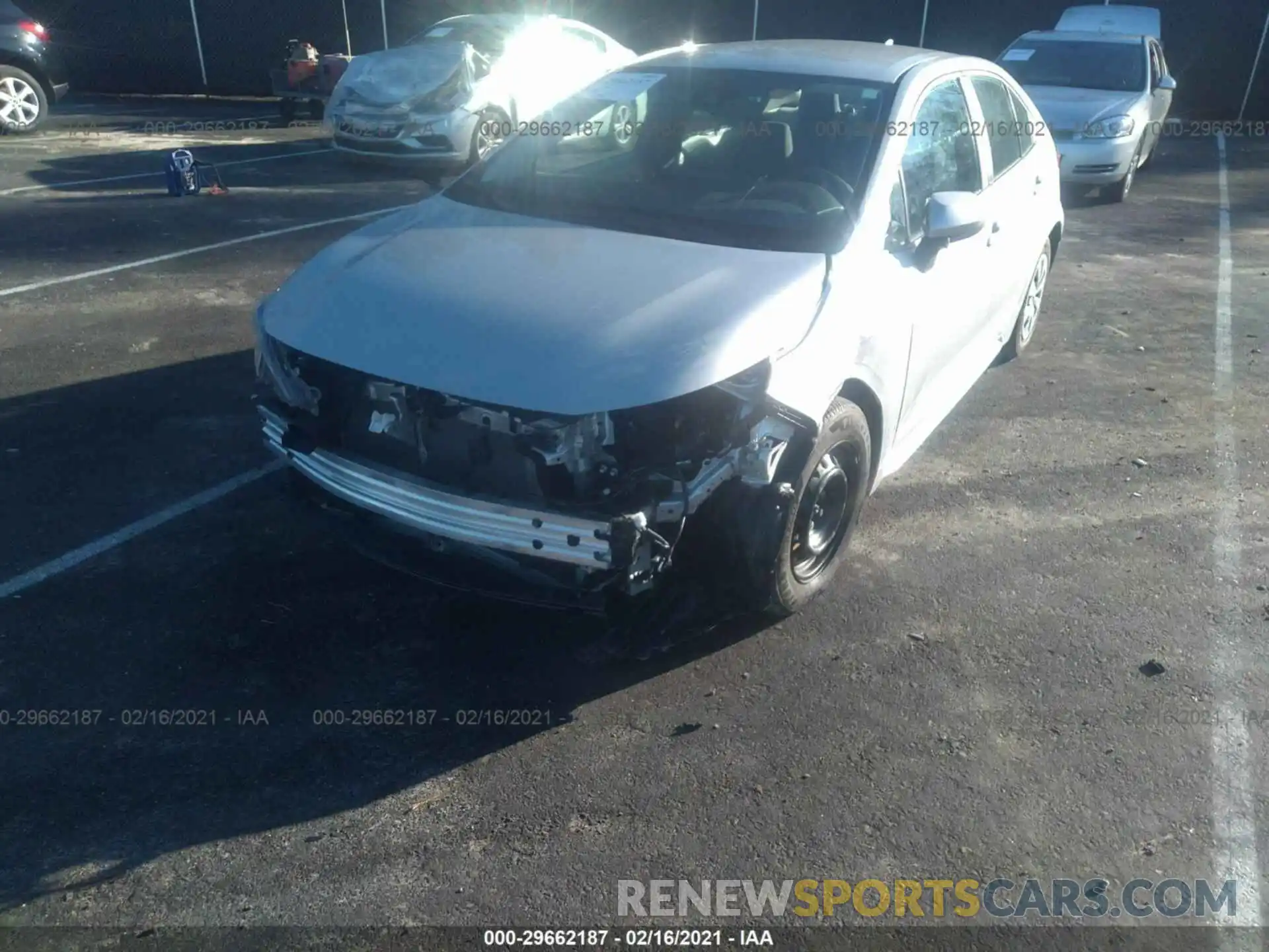 6 Photograph of a damaged car 5YFDPMAE6MP162452 TOYOTA COROLLA 2021