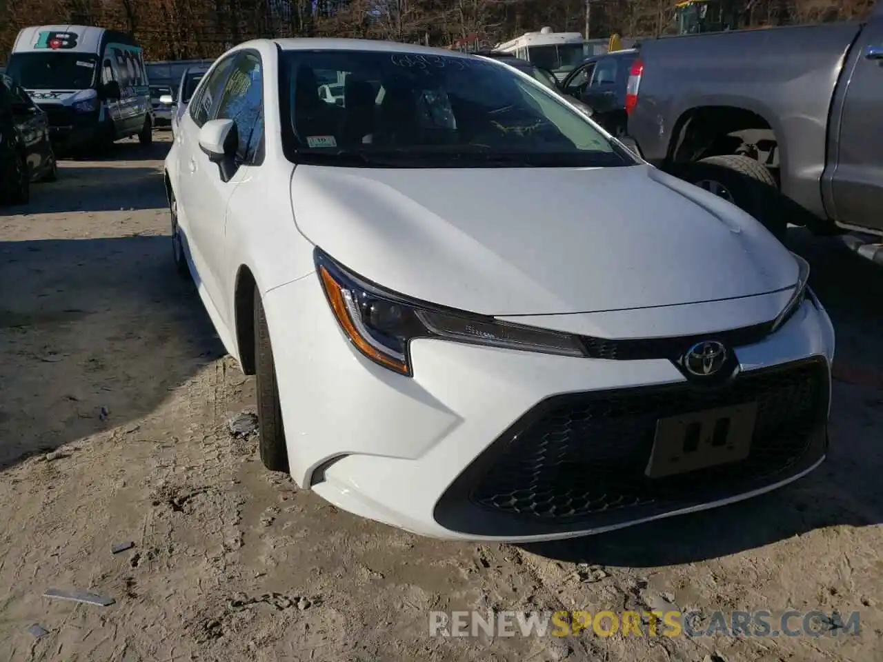 1 Photograph of a damaged car 5YFDPMAE6MP169644 TOYOTA COROLLA 2021