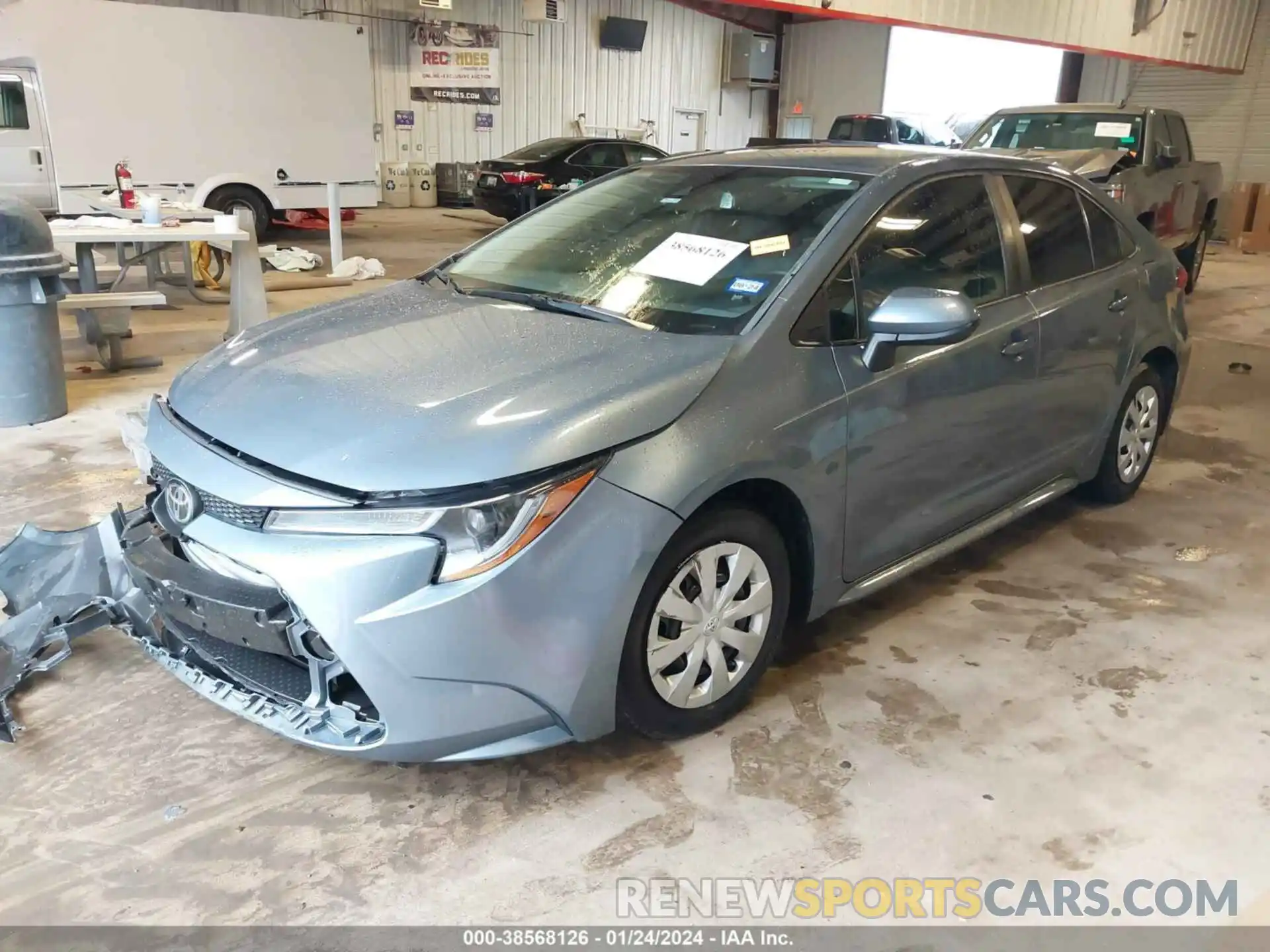 2 Photograph of a damaged car 5YFDPMAE6MP173208 TOYOTA COROLLA 2021