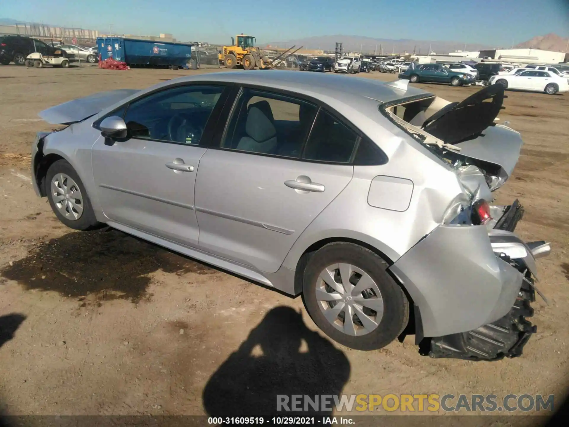 3 Photograph of a damaged car 5YFDPMAE6MP196102 TOYOTA COROLLA 2021