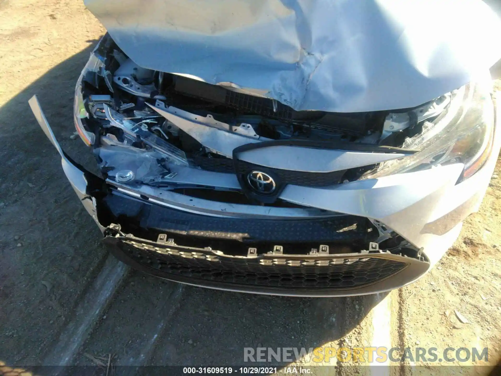 6 Photograph of a damaged car 5YFDPMAE6MP196102 TOYOTA COROLLA 2021