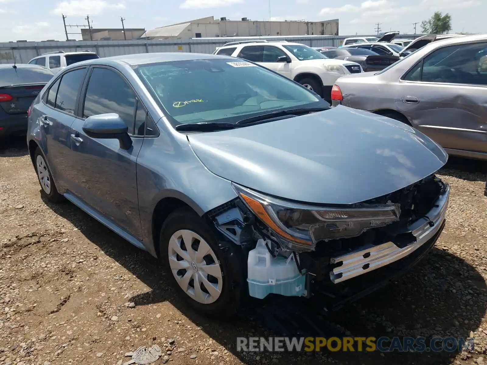 1 Photograph of a damaged car 5YFDPMAE6MP199341 TOYOTA COROLLA 2021