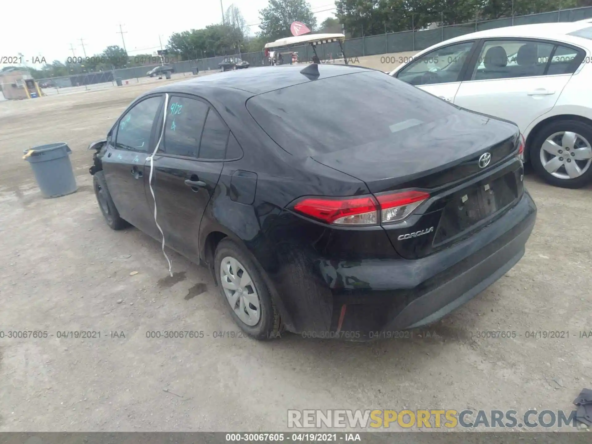 3 Photograph of a damaged car 5YFDPMAE6MP203971 TOYOTA COROLLA 2021