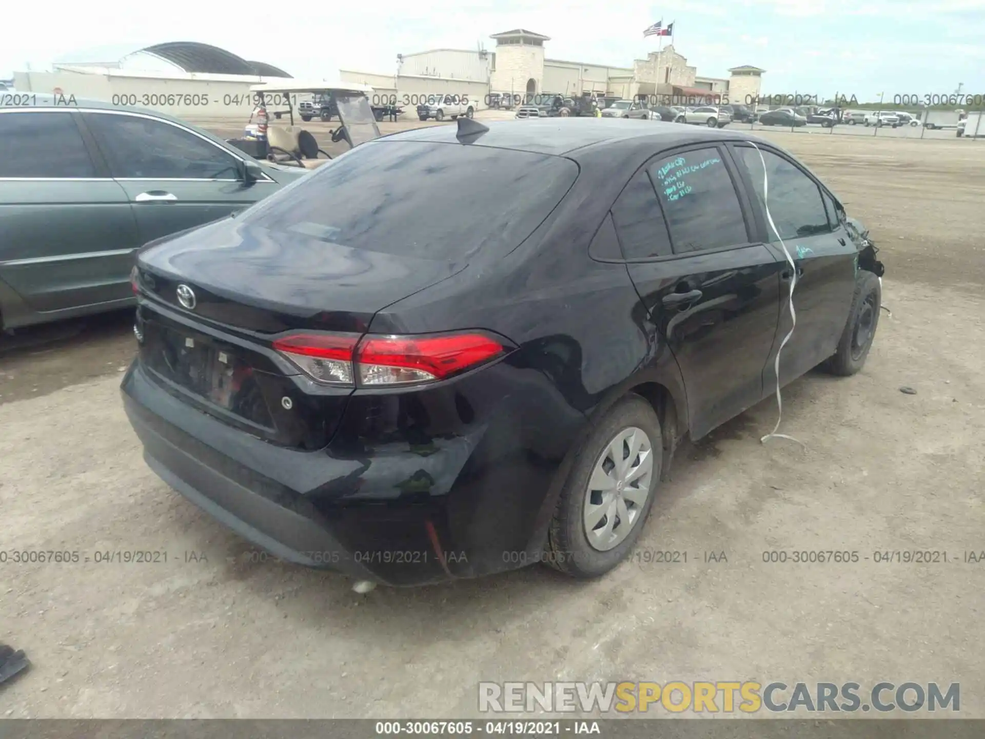 4 Photograph of a damaged car 5YFDPMAE6MP203971 TOYOTA COROLLA 2021