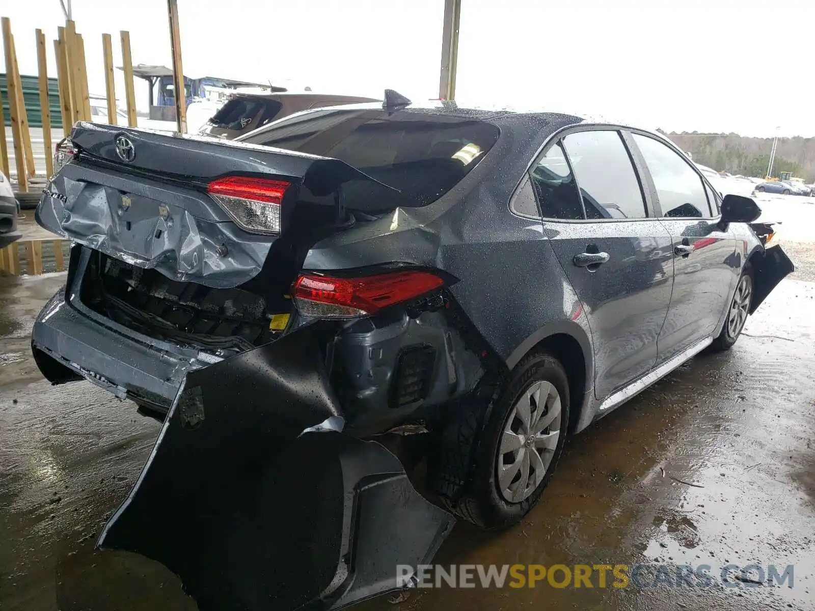 4 Photograph of a damaged car 5YFDPMAE7MP159849 TOYOTA COROLLA 2021