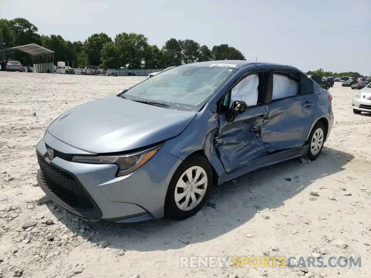 2 Photograph of a damaged car 5YFDPMAE7MP162900 TOYOTA COROLLA 2021