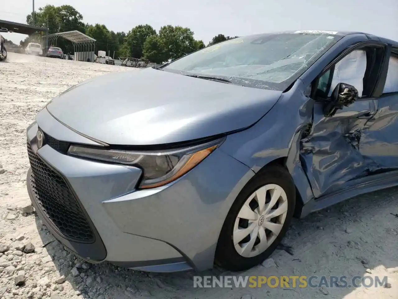 9 Photograph of a damaged car 5YFDPMAE7MP162900 TOYOTA COROLLA 2021