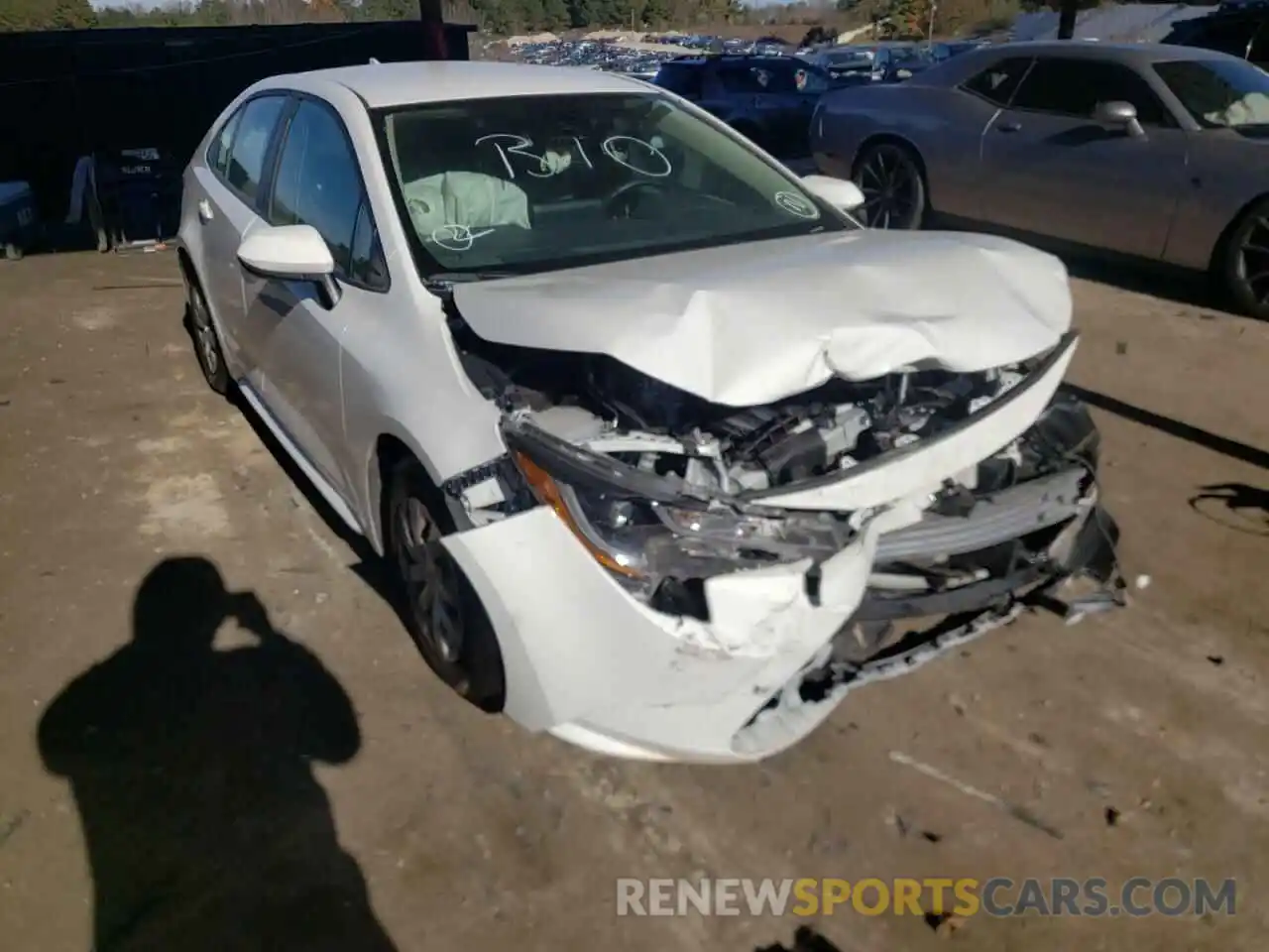 1 Photograph of a damaged car 5YFDPMAE7MP170818 TOYOTA COROLLA 2021