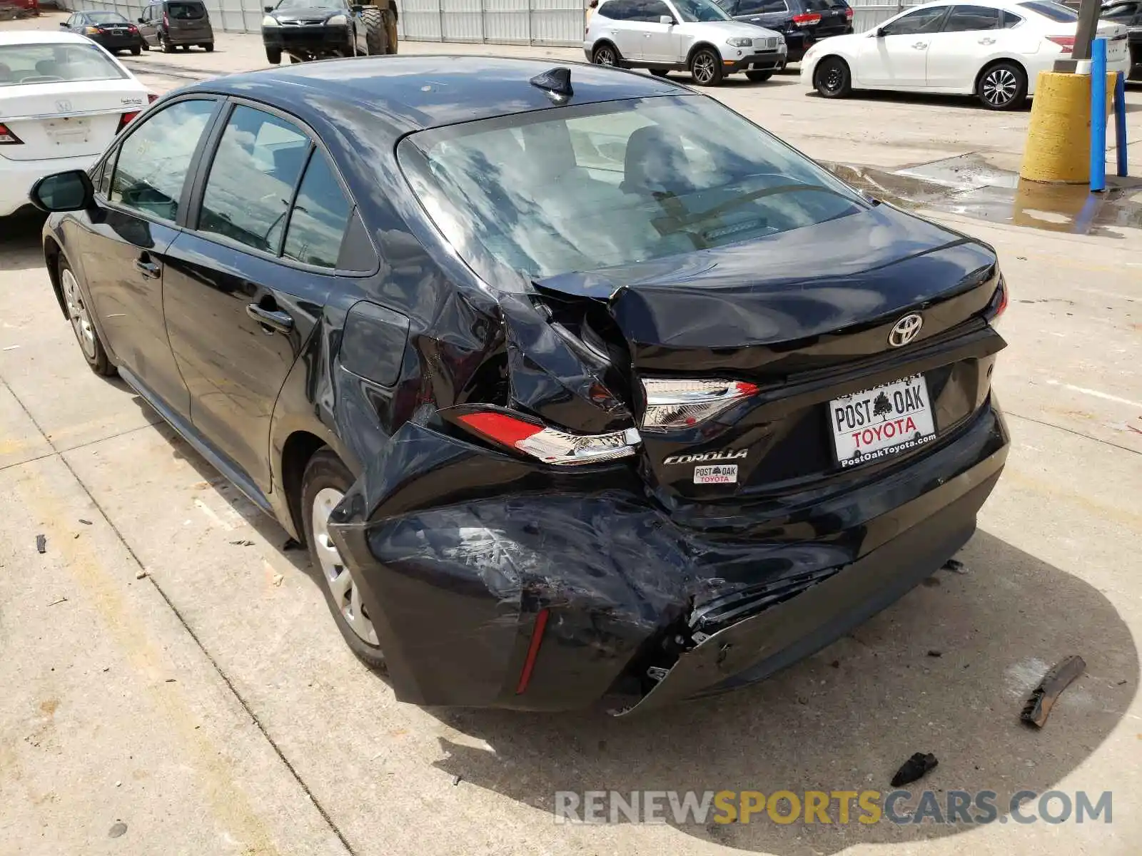 3 Photograph of a damaged car 5YFDPMAE7MP198697 TOYOTA COROLLA 2021