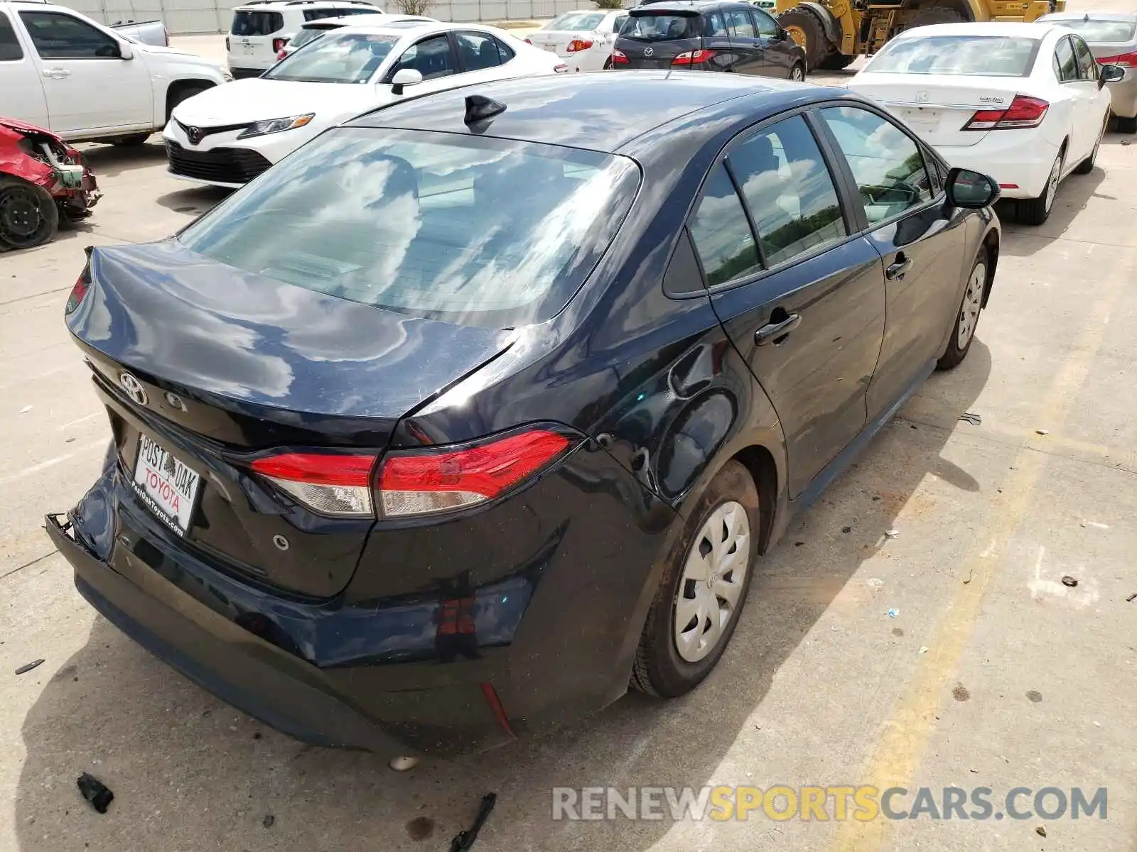 4 Photograph of a damaged car 5YFDPMAE7MP198697 TOYOTA COROLLA 2021