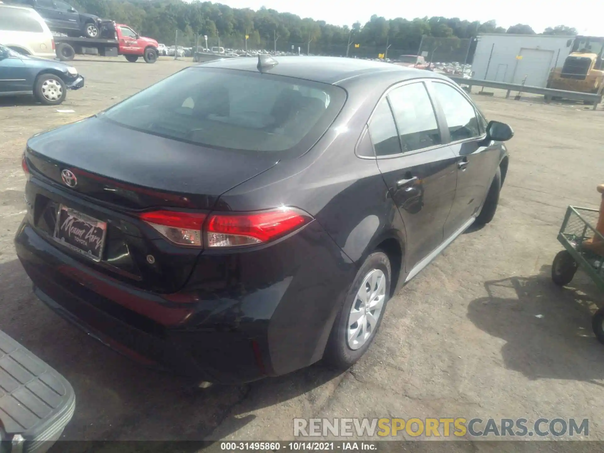 4 Photograph of a damaged car 5YFDPMAE7MP231195 TOYOTA COROLLA 2021