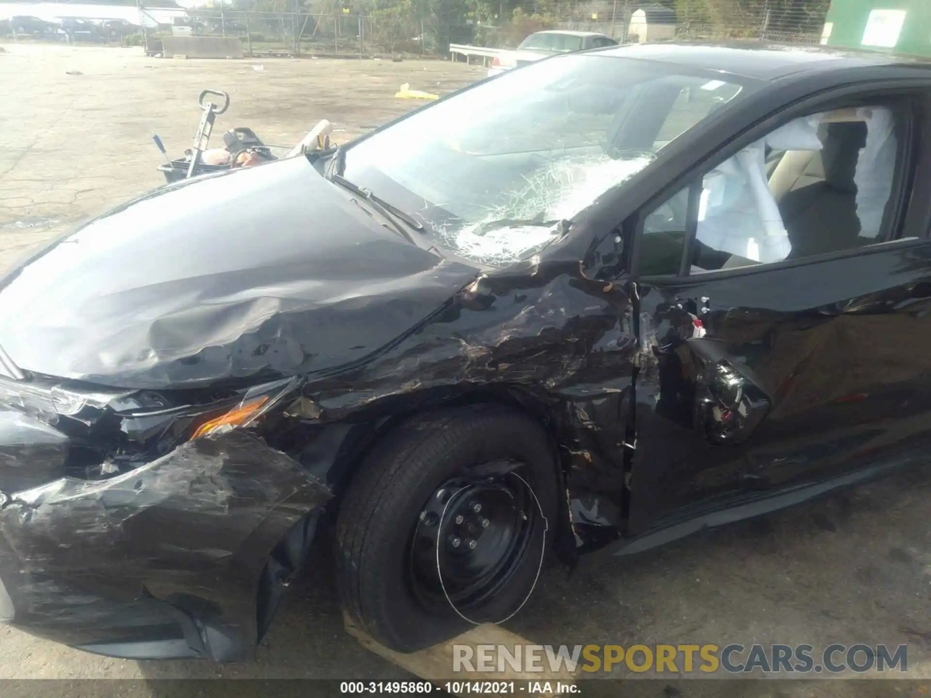 6 Photograph of a damaged car 5YFDPMAE7MP231195 TOYOTA COROLLA 2021