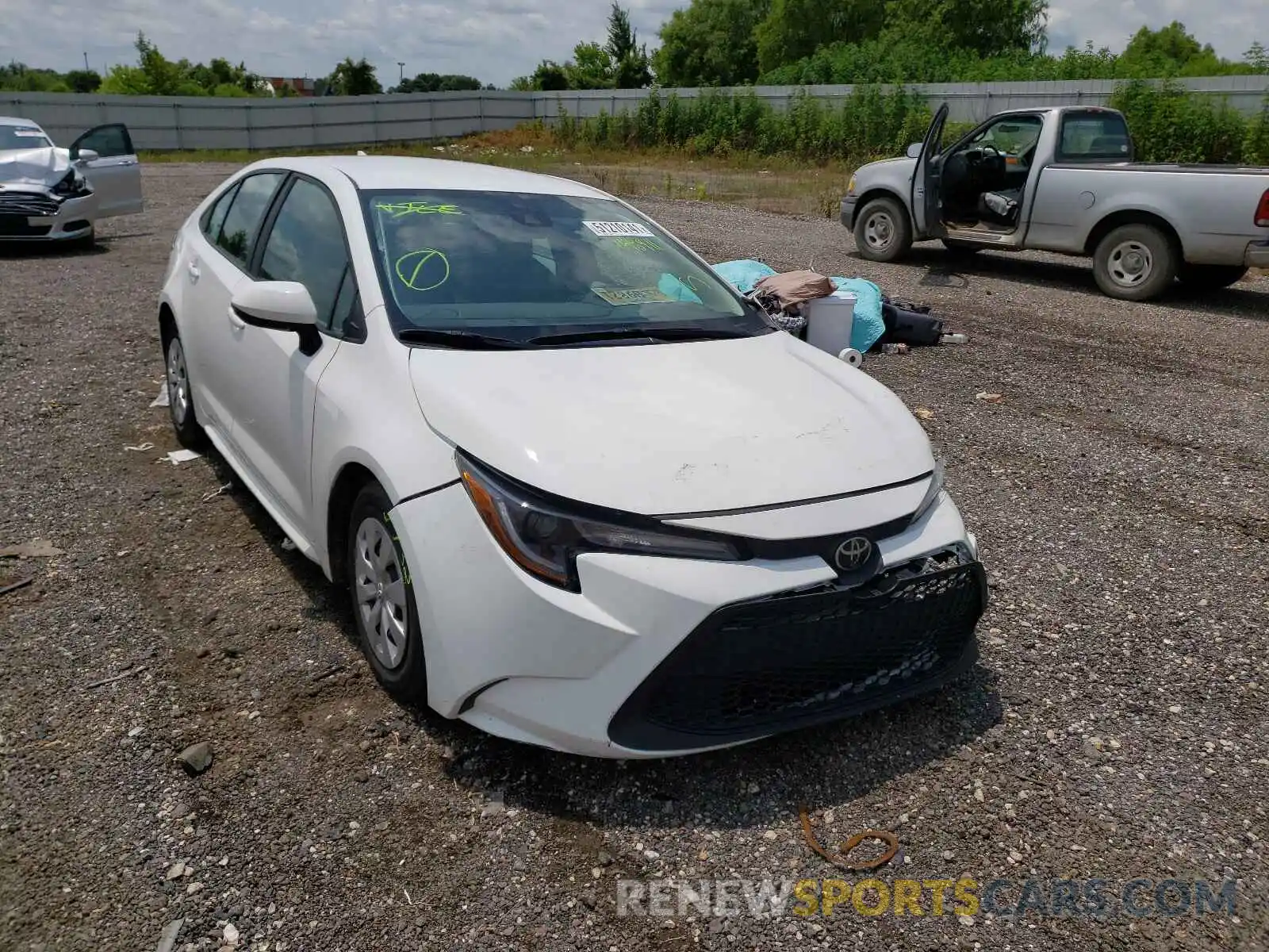 1 Photograph of a damaged car 5YFDPMAE8MP148911 TOYOTA COROLLA 2021