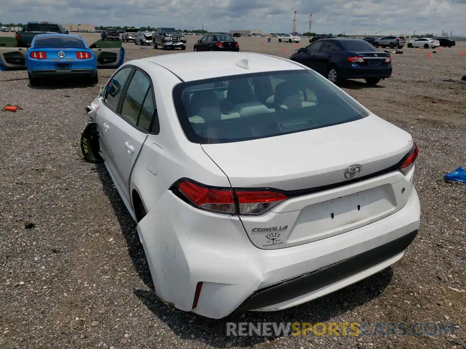 3 Photograph of a damaged car 5YFDPMAE8MP148911 TOYOTA COROLLA 2021