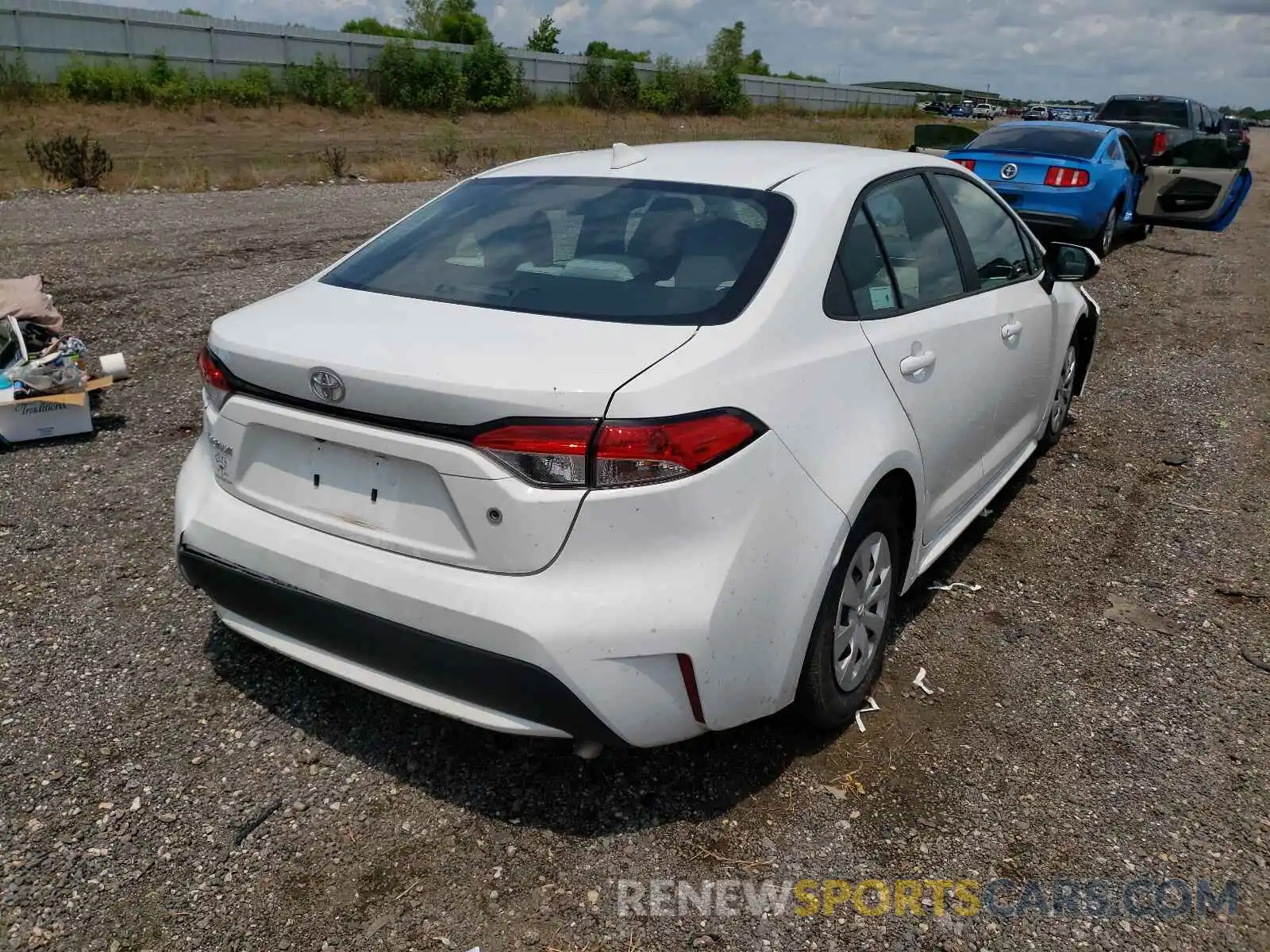 4 Photograph of a damaged car 5YFDPMAE8MP148911 TOYOTA COROLLA 2021