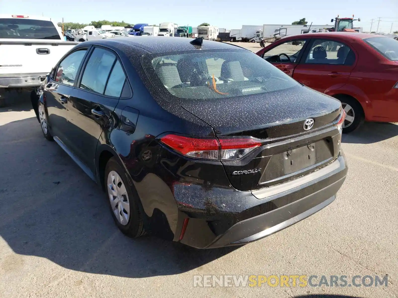 3 Photograph of a damaged car 5YFDPMAE8MP200263 TOYOTA COROLLA 2021