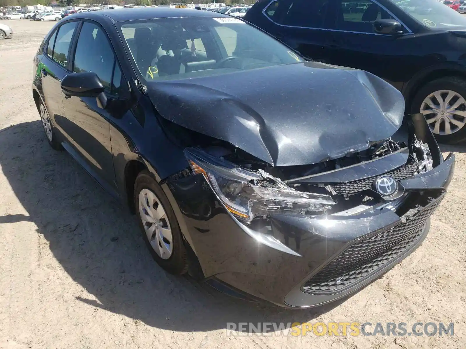 1 Photograph of a damaged car 5YFDPMAE8MP202207 TOYOTA COROLLA 2021