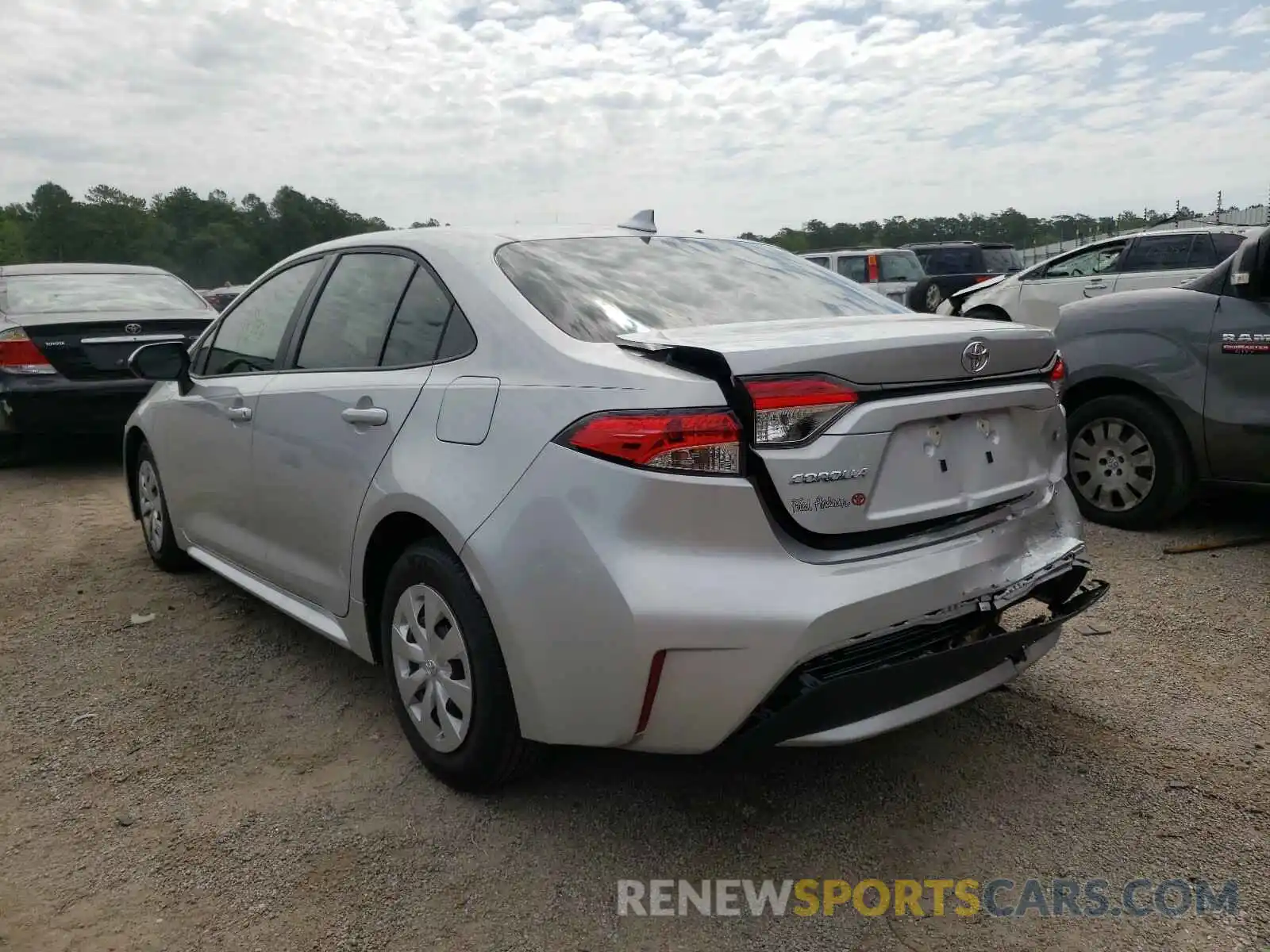 3 Photograph of a damaged car 5YFDPMAE8MP232677 TOYOTA COROLLA 2021