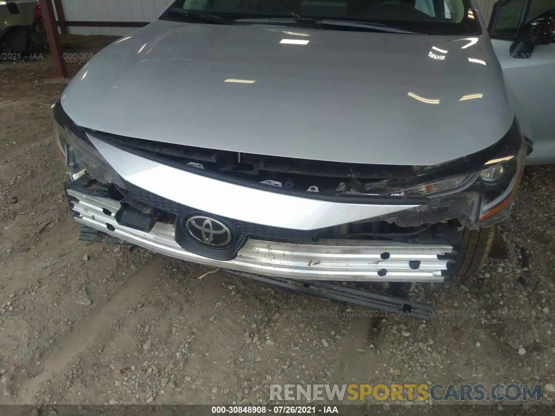 6 Photograph of a damaged car 5YFDPMAE9MP163126 TOYOTA COROLLA 2021