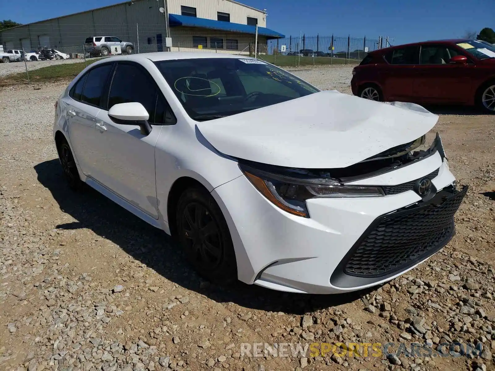 1 Photograph of a damaged car 5YFDPMAE9MP167953 TOYOTA COROLLA 2021