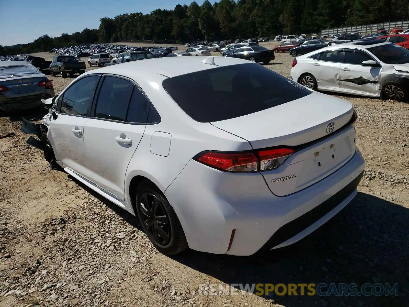 3 Photograph of a damaged car 5YFDPMAE9MP167953 TOYOTA COROLLA 2021