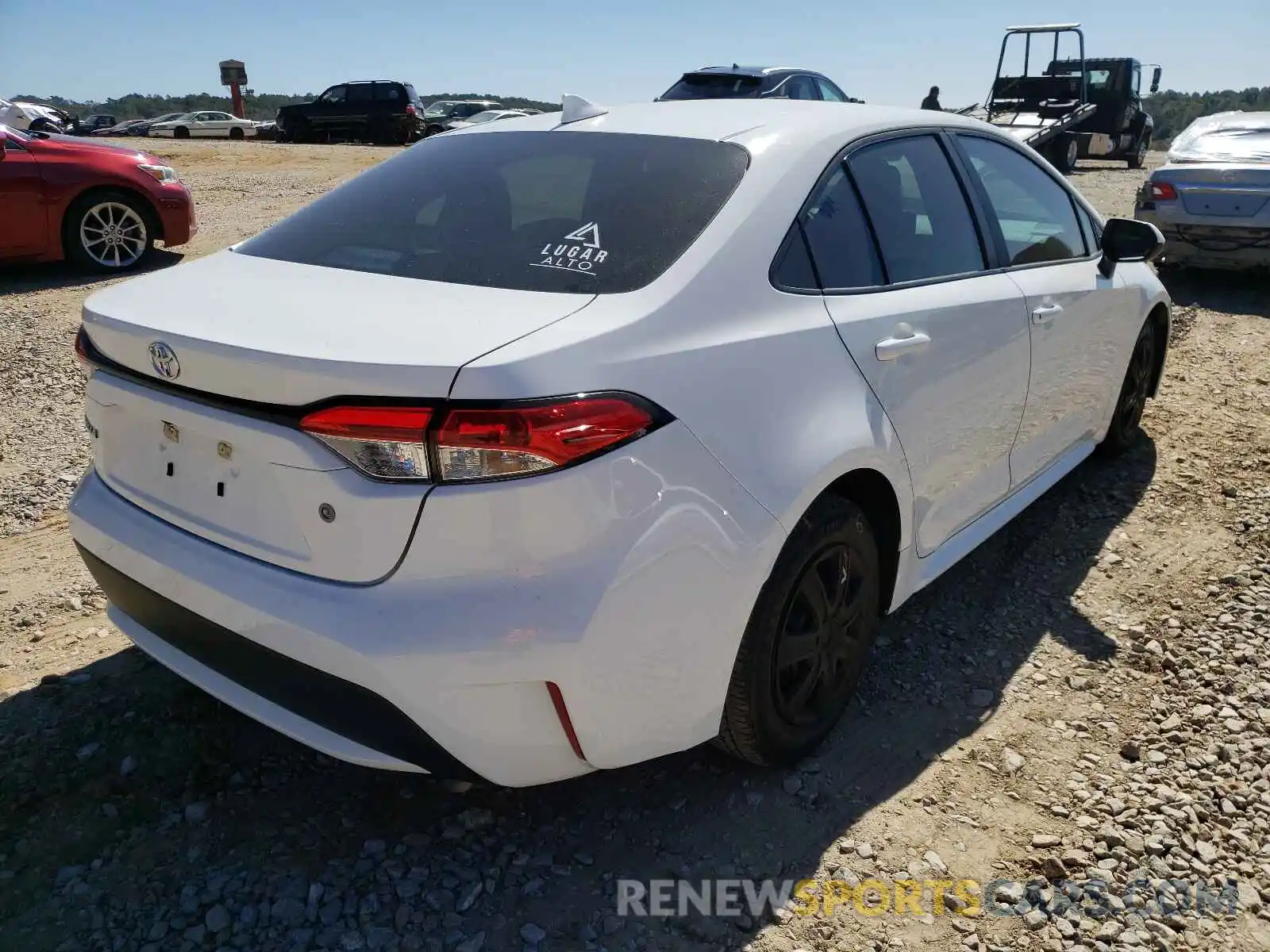 4 Photograph of a damaged car 5YFDPMAE9MP167953 TOYOTA COROLLA 2021