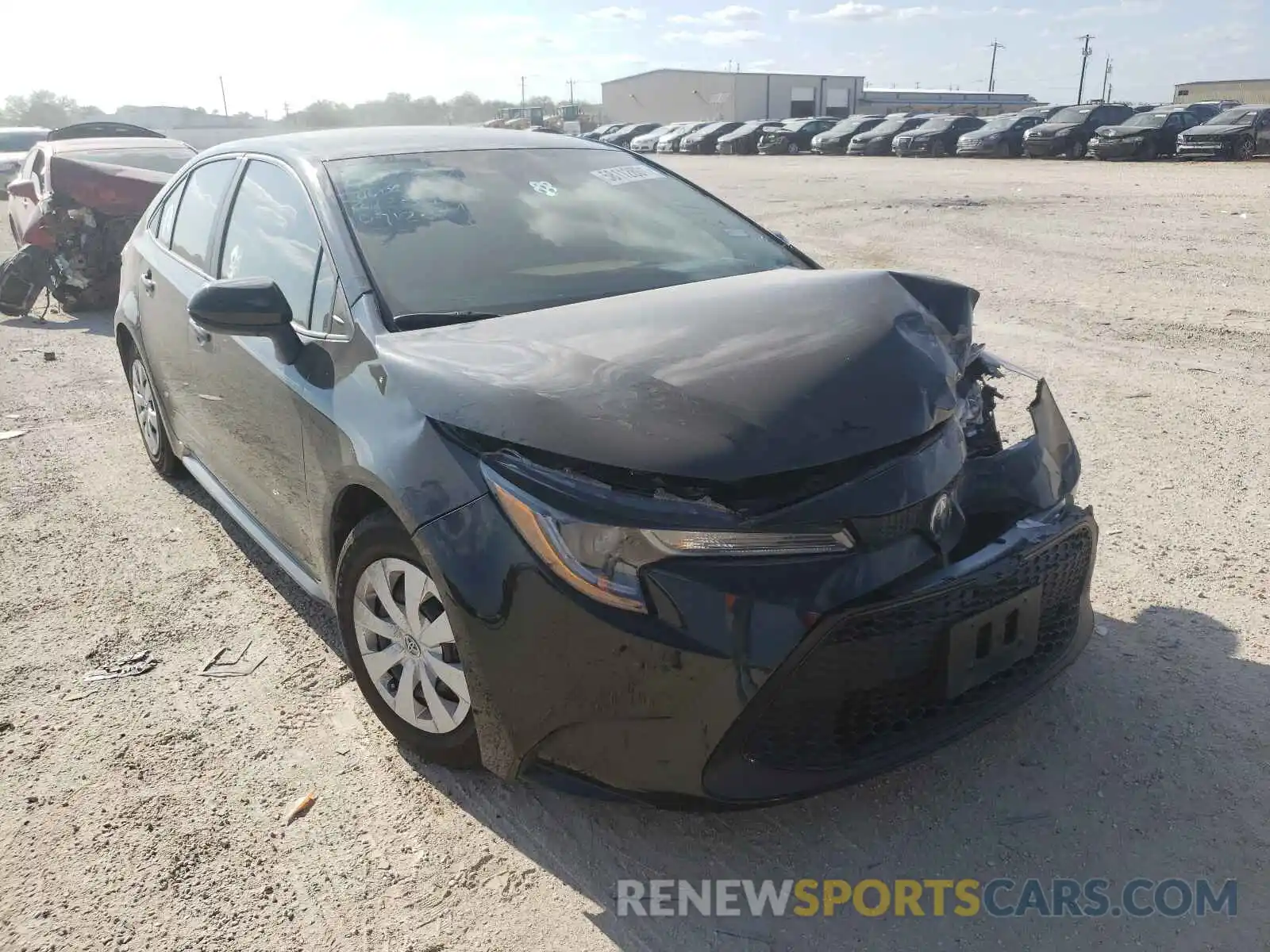 1 Photograph of a damaged car 5YFDPMAE9MP201339 TOYOTA COROLLA 2021