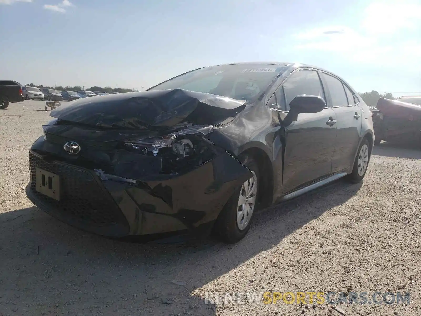 2 Photograph of a damaged car 5YFDPMAE9MP201339 TOYOTA COROLLA 2021