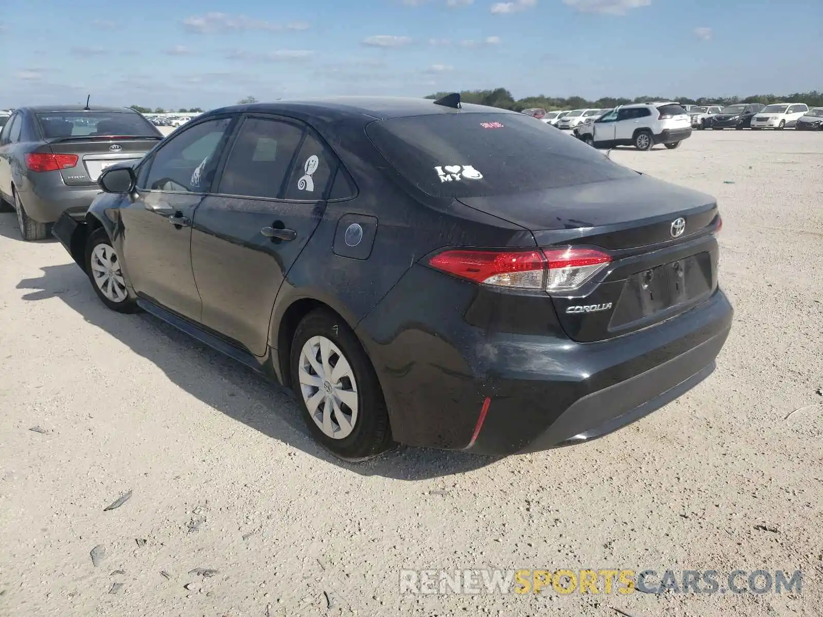 3 Photograph of a damaged car 5YFDPMAE9MP201339 TOYOTA COROLLA 2021