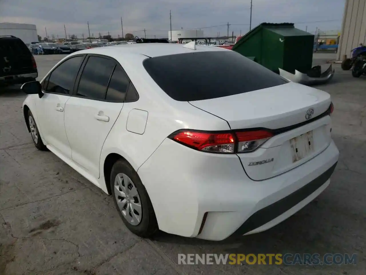 3 Photograph of a damaged car 5YFDPMAE9MP239377 TOYOTA COROLLA 2021