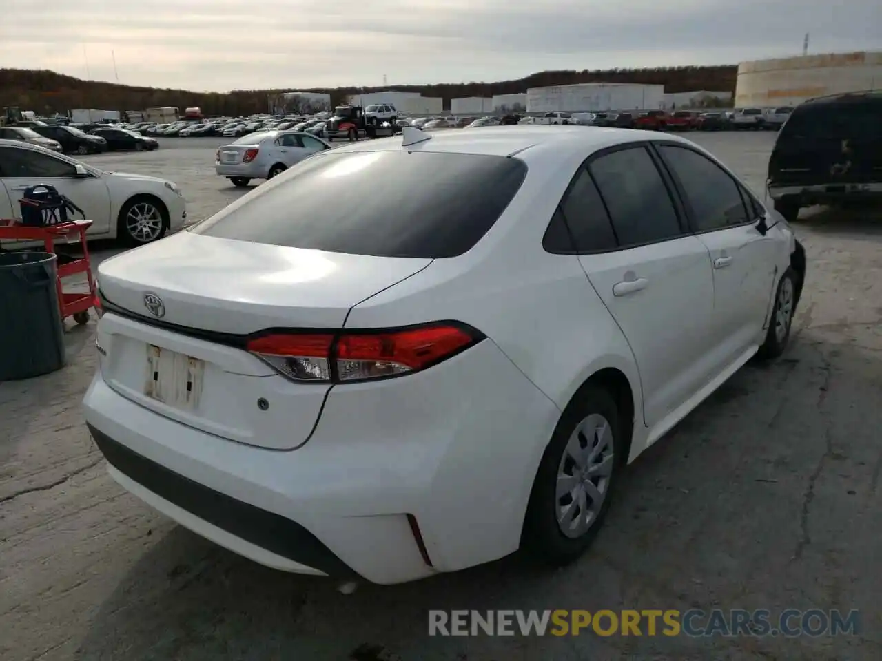 4 Photograph of a damaged car 5YFDPMAE9MP239377 TOYOTA COROLLA 2021