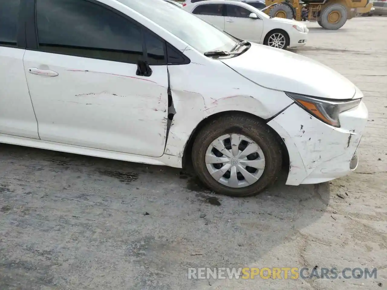 9 Photograph of a damaged car 5YFDPMAE9MP239377 TOYOTA COROLLA 2021