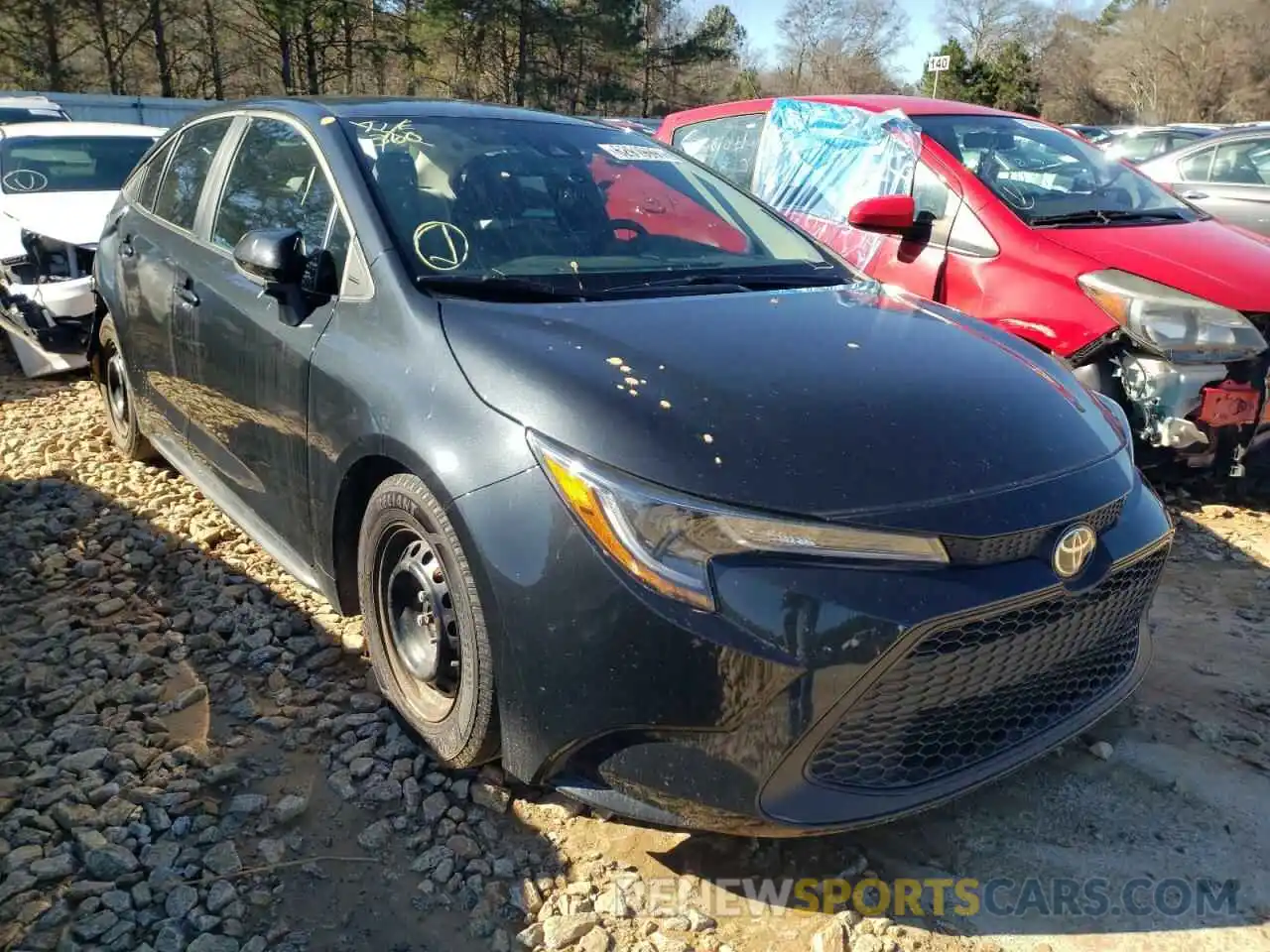 1 Photograph of a damaged car 5YFDPMAEXMP170344 TOYOTA COROLLA 2021