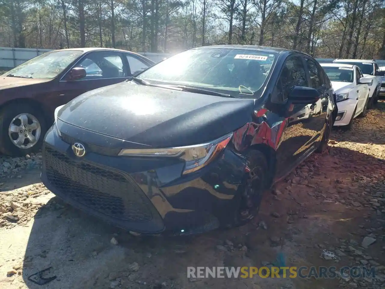 2 Photograph of a damaged car 5YFDPMAEXMP170344 TOYOTA COROLLA 2021