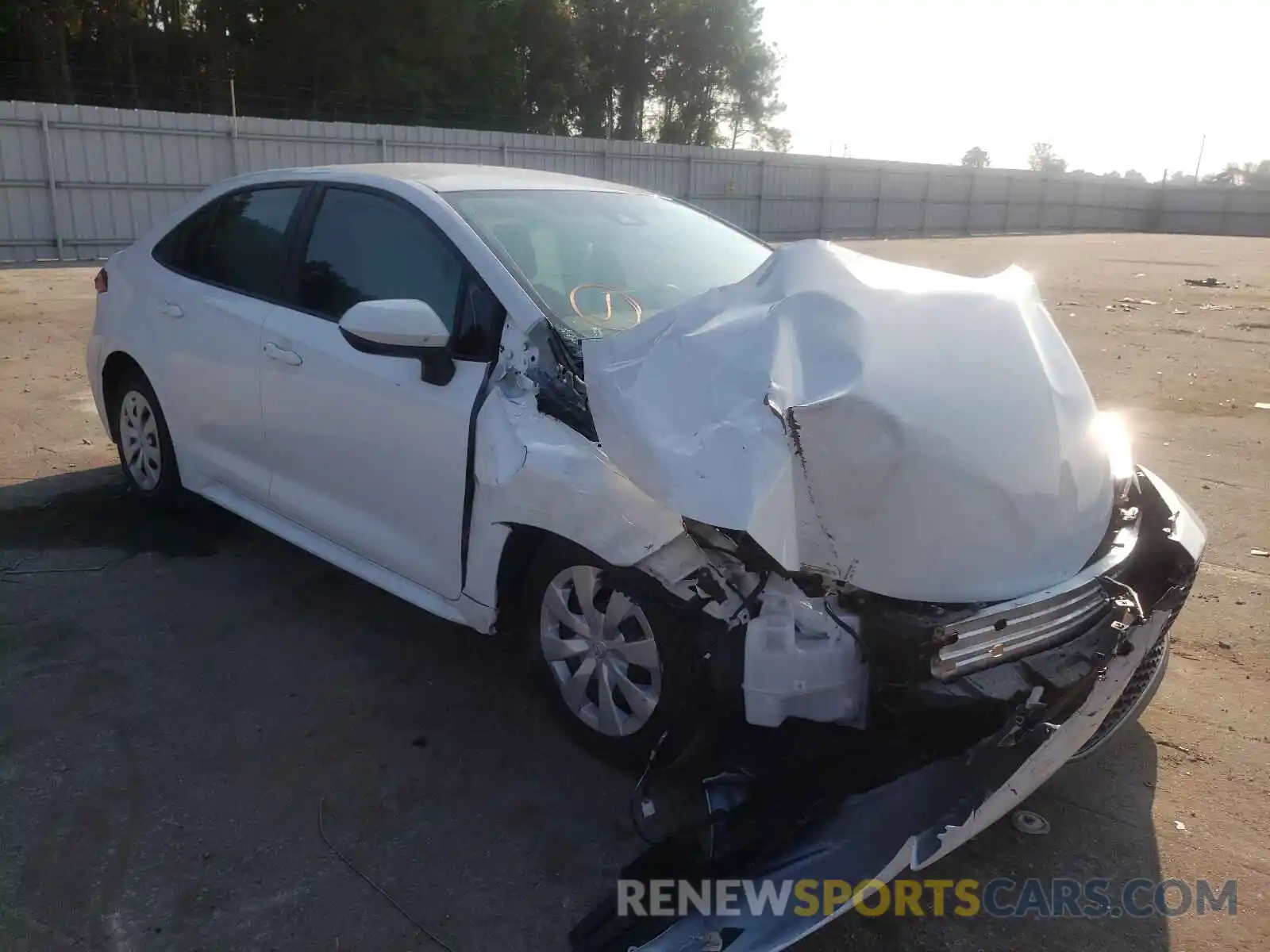 1 Photograph of a damaged car 5YFDPMAEXMP190111 TOYOTA COROLLA 2021