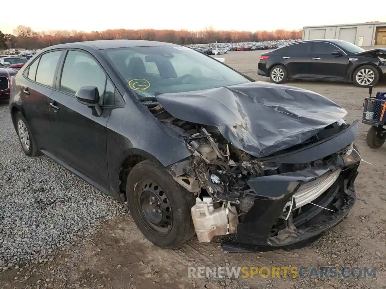 1 Photograph of a damaged car 5YFDPMAEXMP200443 TOYOTA COROLLA 2021