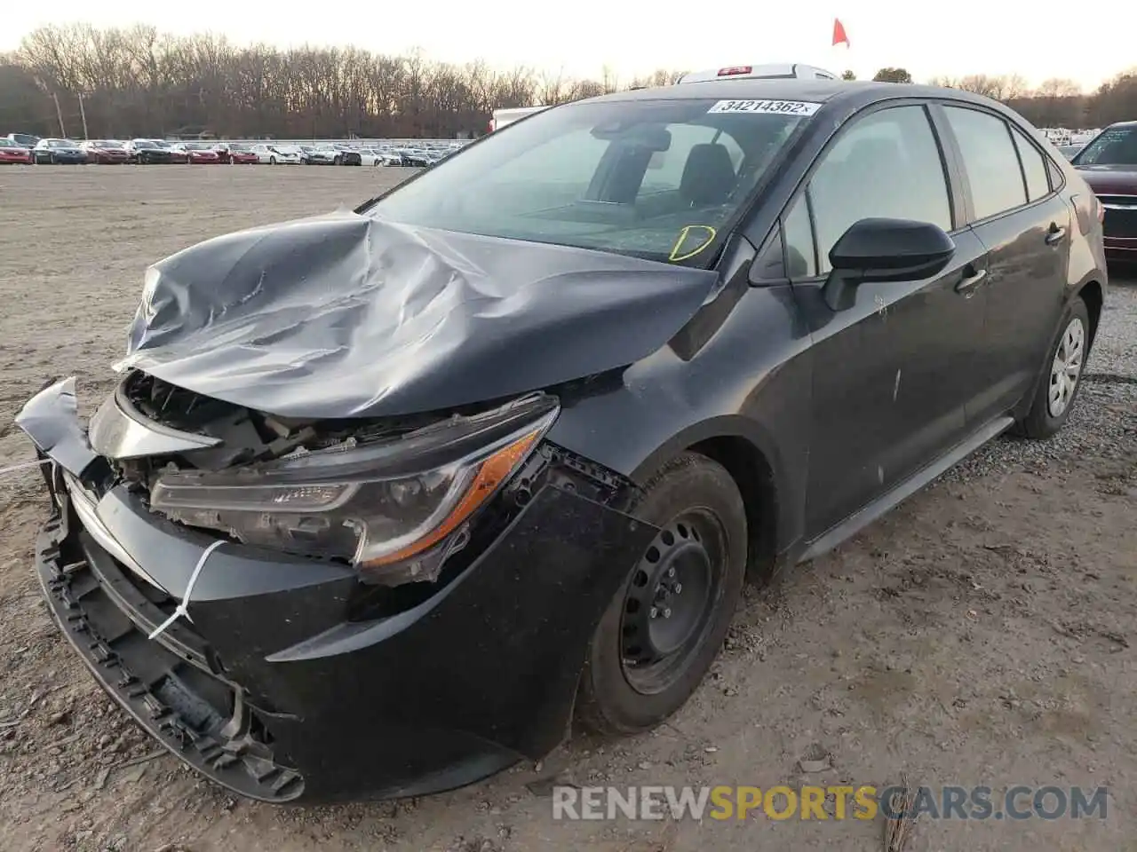 2 Photograph of a damaged car 5YFDPMAEXMP200443 TOYOTA COROLLA 2021