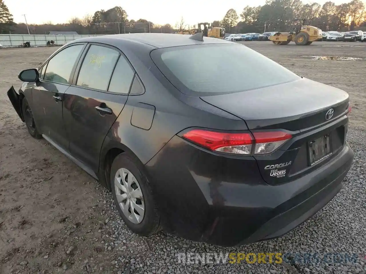 3 Photograph of a damaged car 5YFDPMAEXMP200443 TOYOTA COROLLA 2021