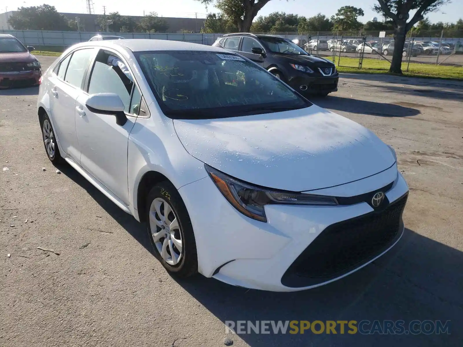 1 Photograph of a damaged car 5YFEPMAE0MP149331 TOYOTA COROLLA 2021