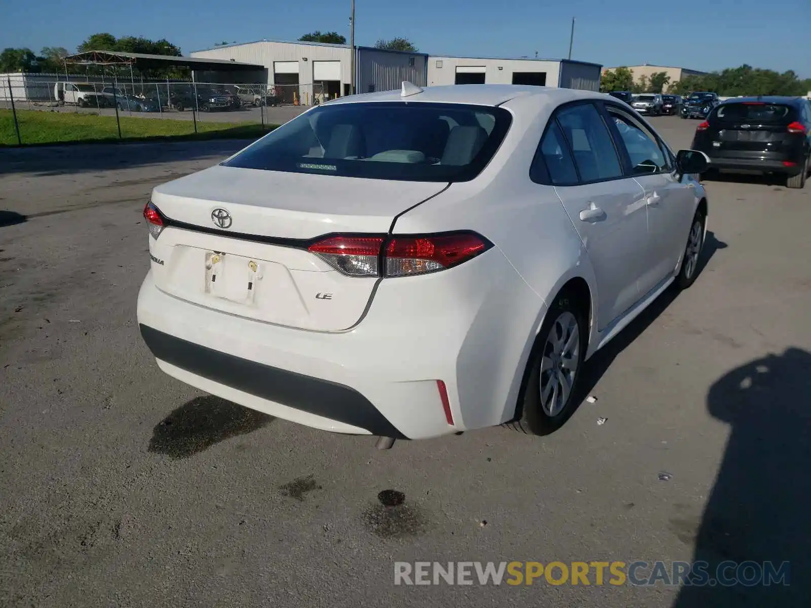 4 Photograph of a damaged car 5YFEPMAE0MP149331 TOYOTA COROLLA 2021