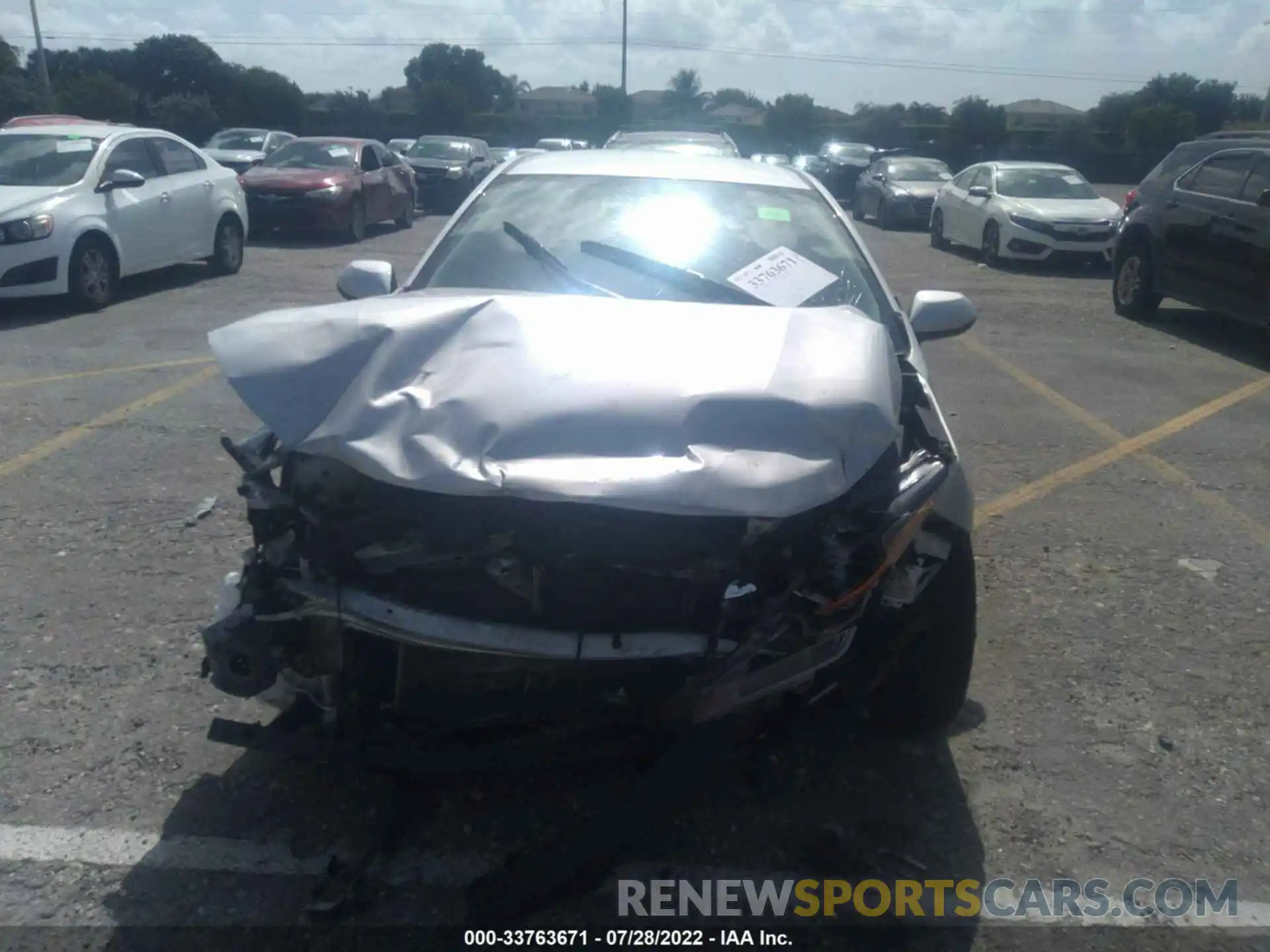 6 Photograph of a damaged car 5YFEPMAE0MP151872 TOYOTA COROLLA 2021