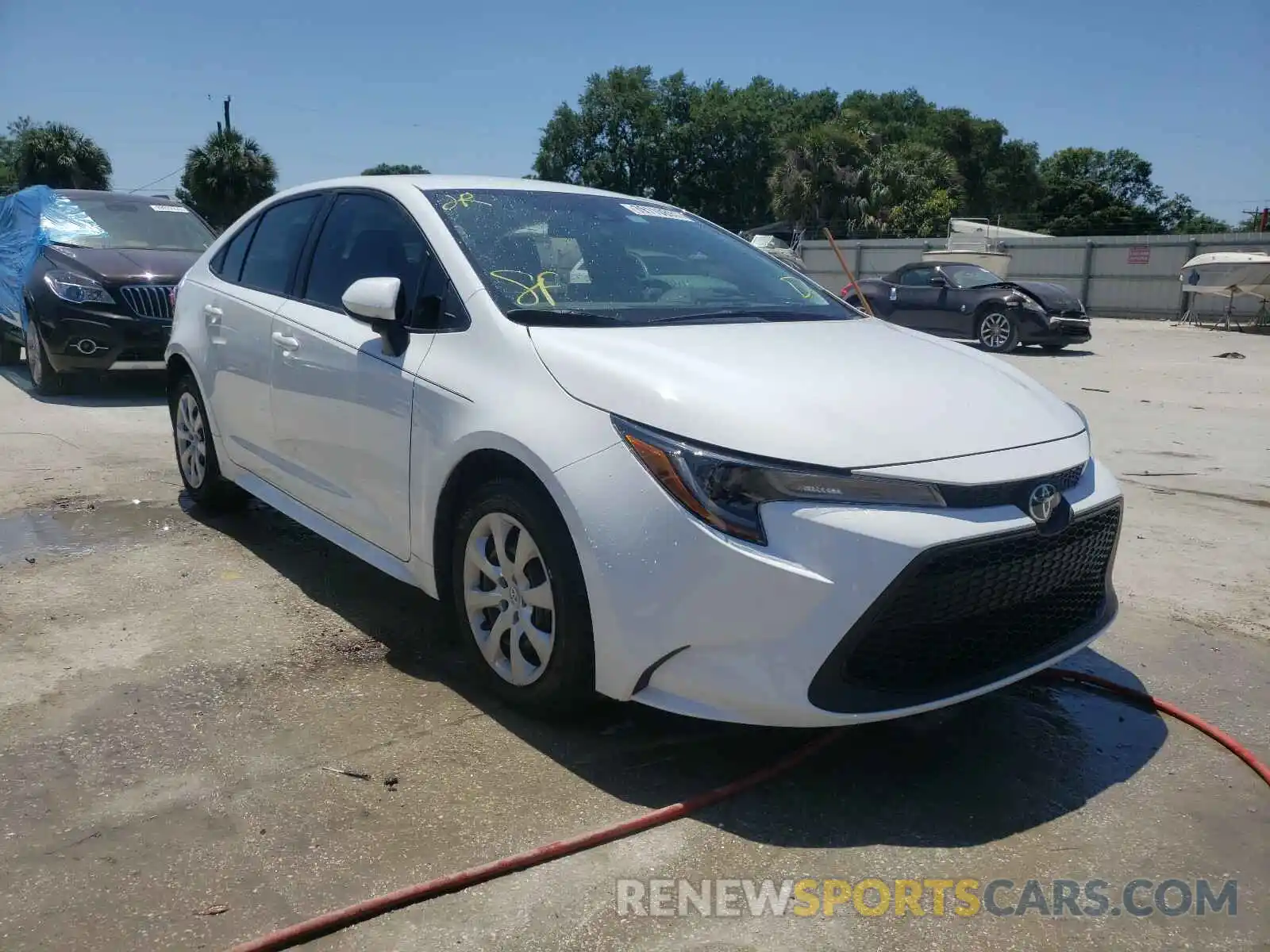 1 Photograph of a damaged car 5YFEPMAE0MP152827 TOYOTA COROLLA 2021