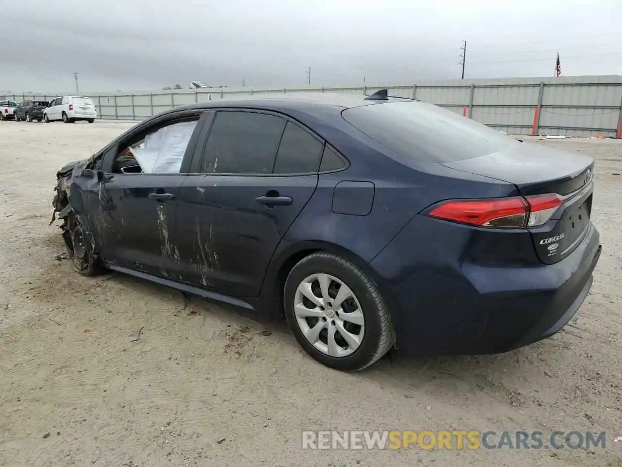 2 Photograph of a damaged car 5YFEPMAE0MP153072 TOYOTA COROLLA 2021