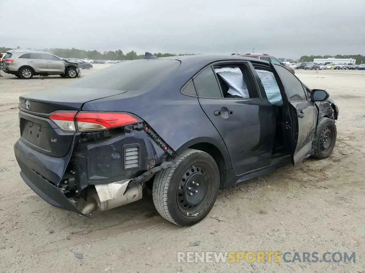 3 Photograph of a damaged car 5YFEPMAE0MP153072 TOYOTA COROLLA 2021