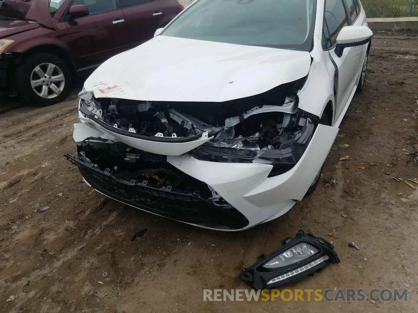 9 Photograph of a damaged car 5YFEPMAE0MP153346 TOYOTA COROLLA 2021