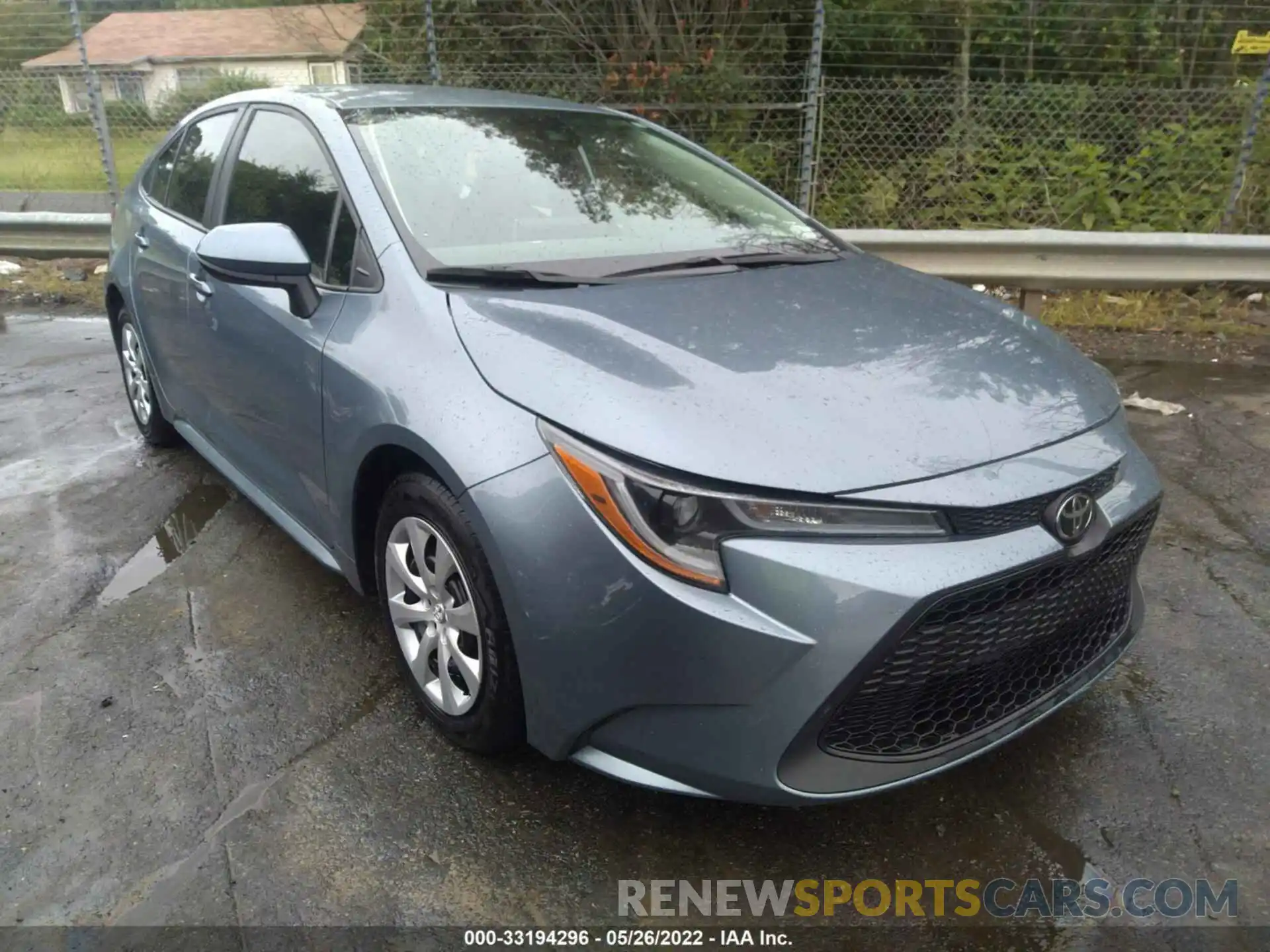 1 Photograph of a damaged car 5YFEPMAE0MP157123 TOYOTA COROLLA 2021