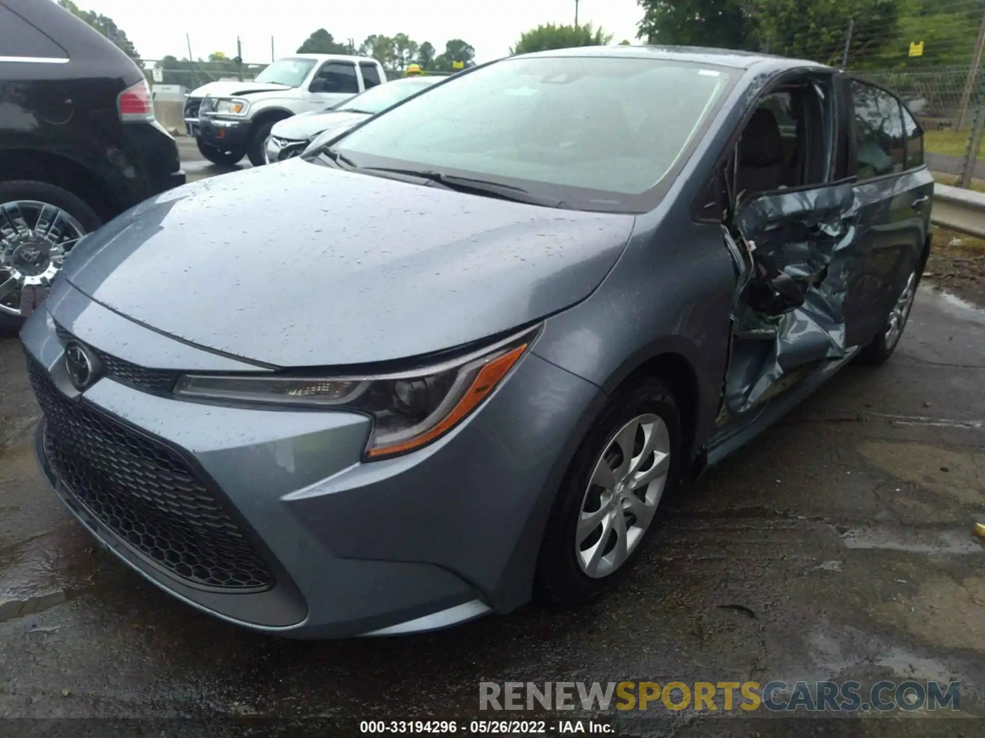 2 Photograph of a damaged car 5YFEPMAE0MP157123 TOYOTA COROLLA 2021