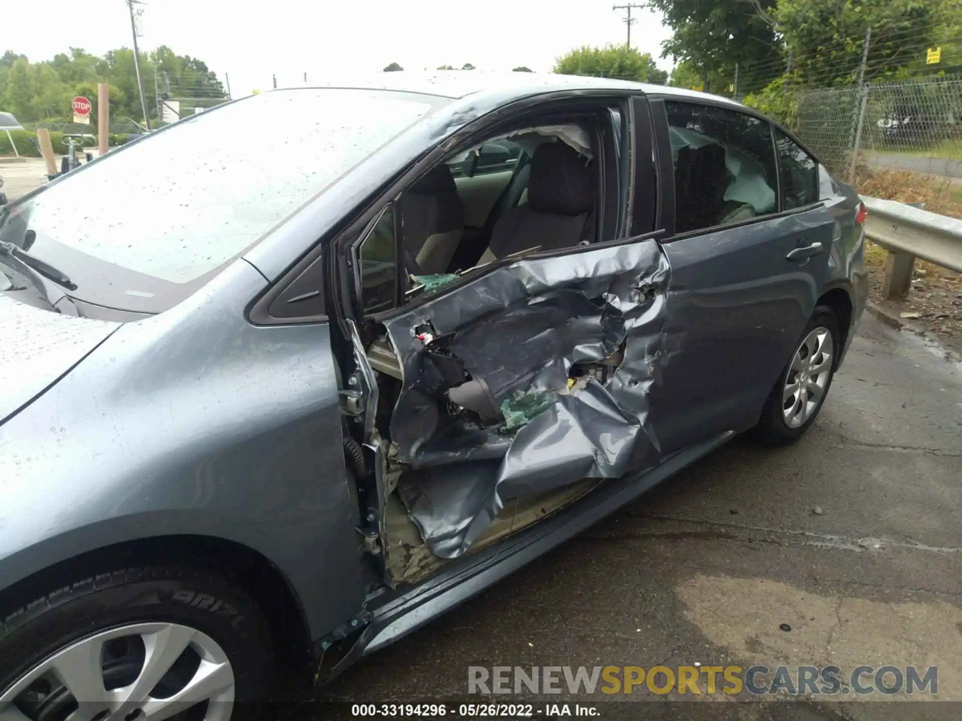 6 Photograph of a damaged car 5YFEPMAE0MP157123 TOYOTA COROLLA 2021